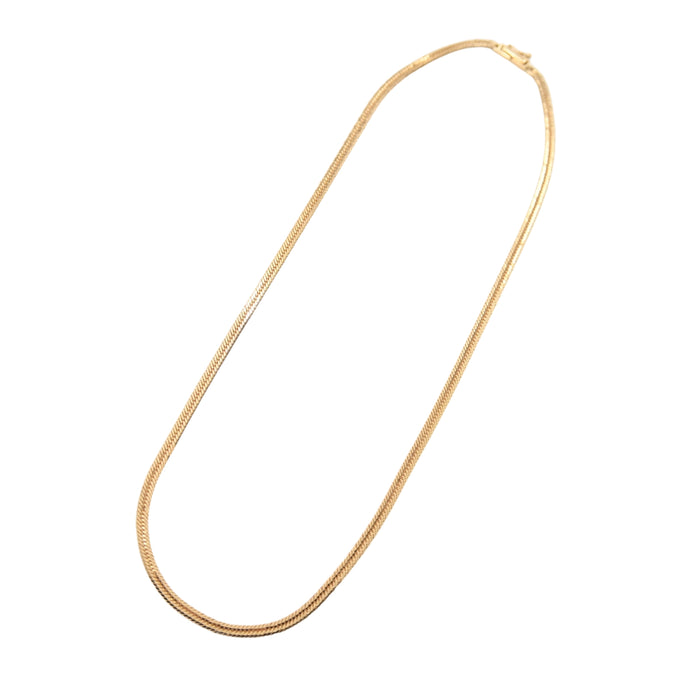 Japanese 18K Yellow Gold 12-Cut Curb Chain Necklace (11.47g)