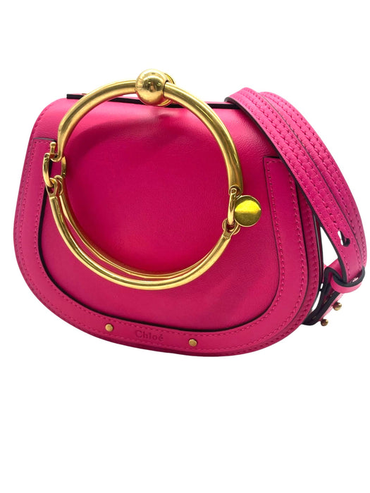 CHLOE Nile Pink 2way Bag RANK A