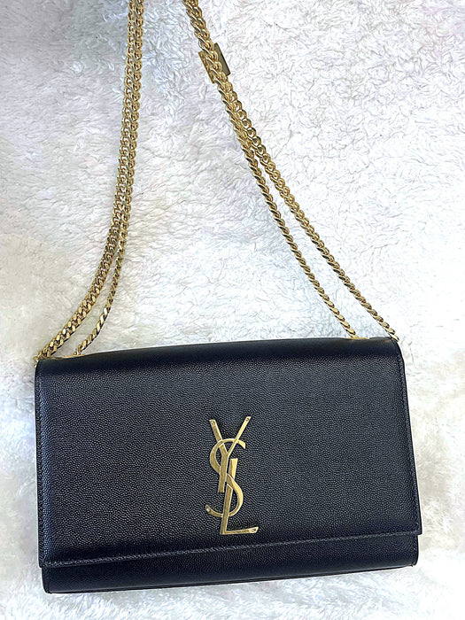 SAINT LAURENT Kate Chain Shoulder Bag RANK A