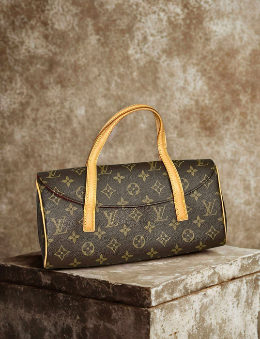 LOUIS VUITTON Sonatine Monogram Handbag RANK AB+