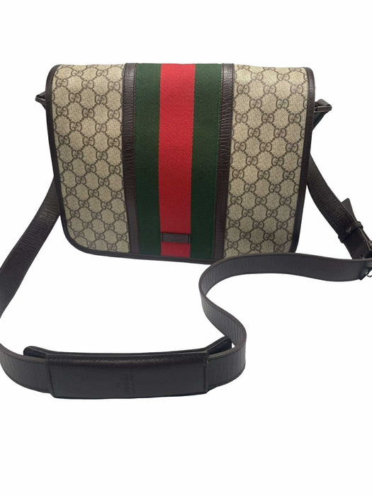GUCCI GG Supreme Messenger Bag RANK A