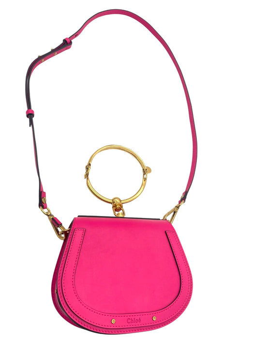 CHLOE Nile Pink 2way Bag  RANK  A
