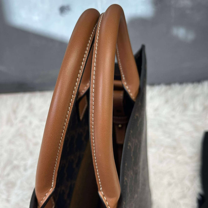 CELINE Vertical Triomphe 2way Bag  RANK A
