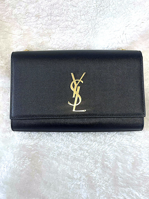 SAINT LAURENT Kate Chain Shoulder Bag RANK A