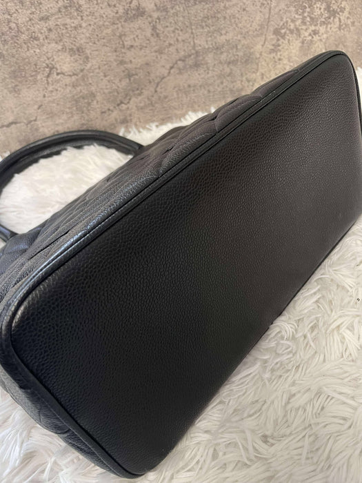 CHANEL (シャネル) トートバッグ メダリオン ブラック（ランクAB+）