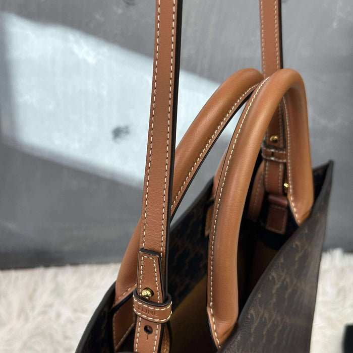 CELINE Vertical Triomphe 2way Bag  RANK A