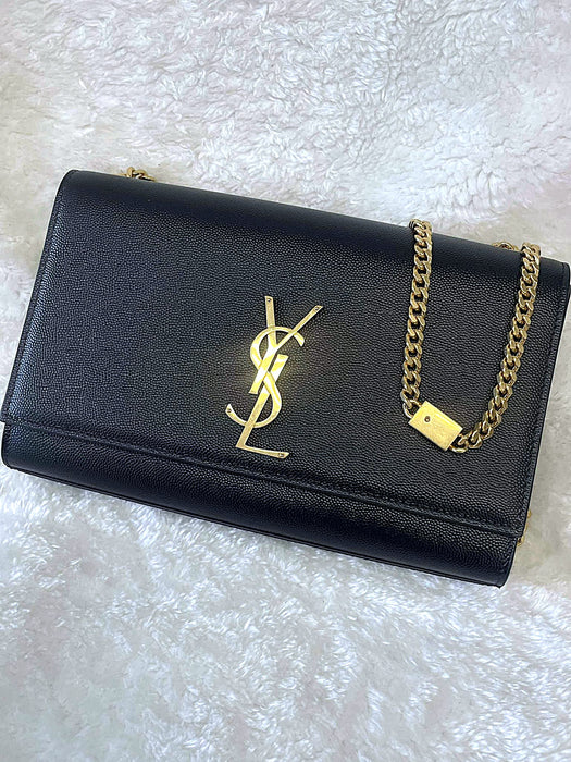 SAINT LAURENT Kate Chain Shoulder Bag RANK A