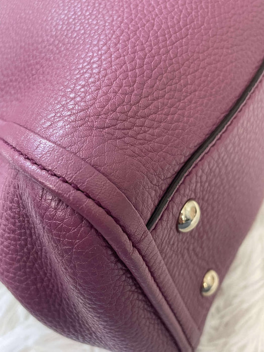 GUCCI Hobo Burgundy Tassel 2way Bag  RANK A