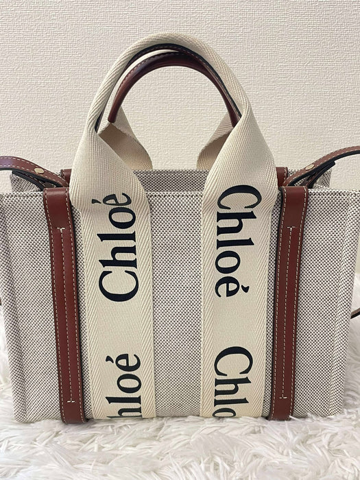 CHLOE Woody Small 2way Bag　RANK A