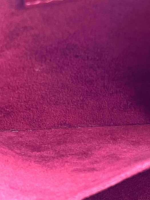 LOUIS VUITTON Jasmine Red Epi Handbag. RANK A