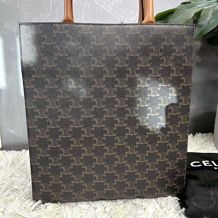 CELINE Vertical Triomphe 2way Bag  RANK A