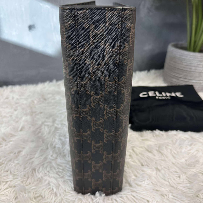 CELINE Vertical Triomphe 2way Bag  RANK A