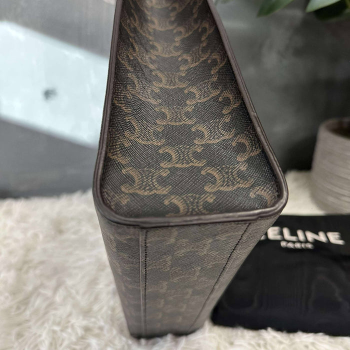 CELINE Vertical Triomphe 2way Bag  RANK A