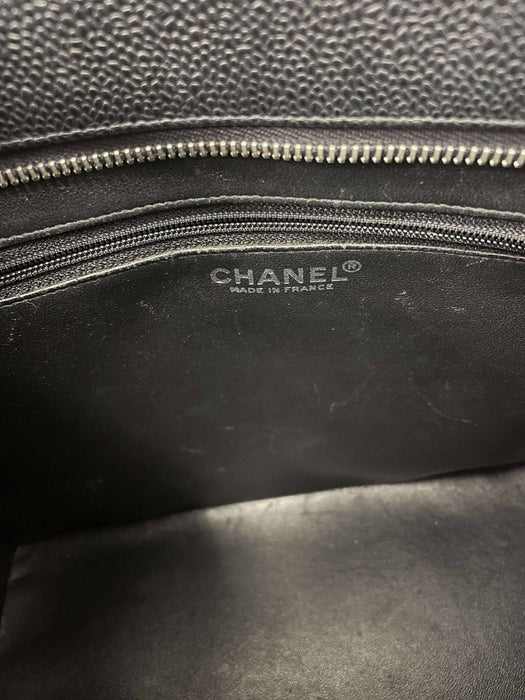 CHANEL (シャネル) トートバッグ メダリオン ブラック（ランクAB+）