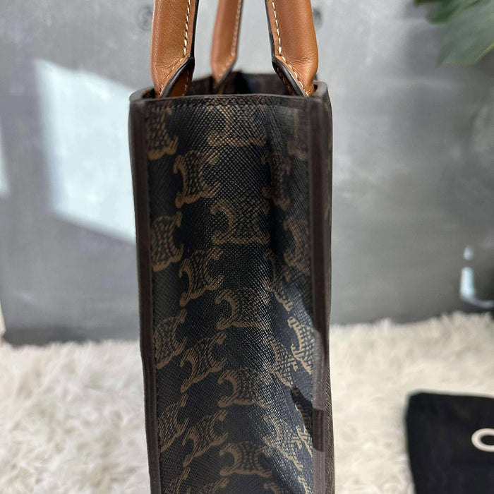 CELINE Vertical Triomphe 2way Bag  RANK A