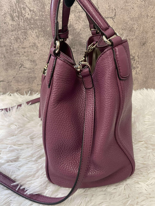 GUCCI Hobo Burgundy Tassel 2way Bag  RANK A
