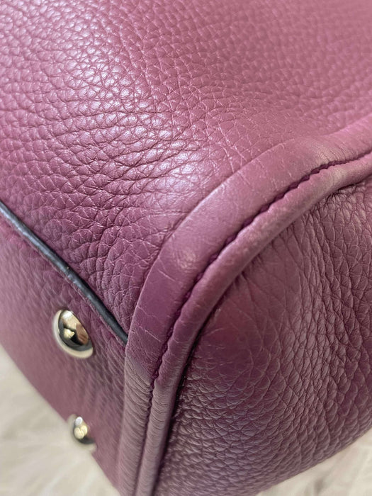 GUCCI Hobo Burgundy Tassel 2way Bag  RANK A