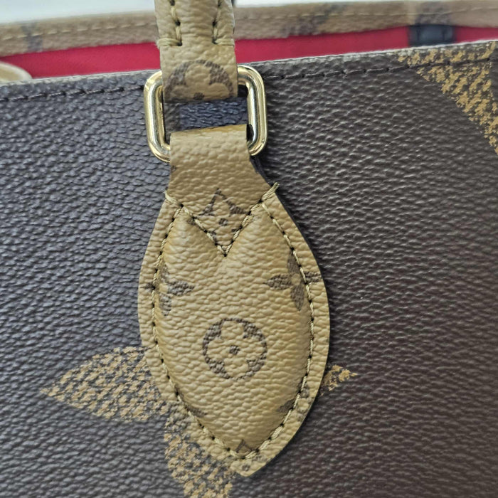 LOUIS VUITTON On the Go MM Reverse Monogram 2way Bag  RANK A