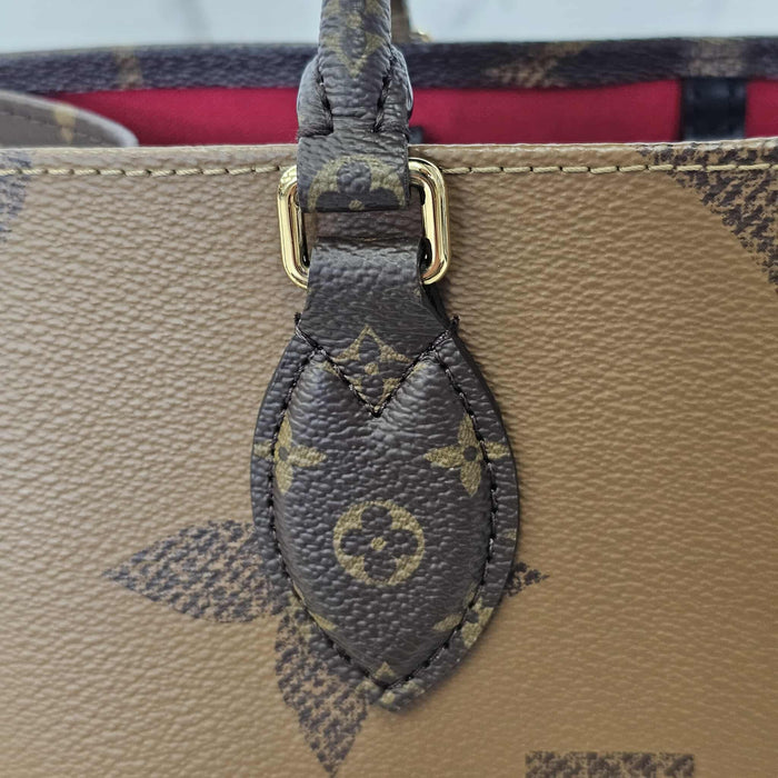 LOUIS VUITTON On the Go MM Reverse Monogram 2way Bag  RANK A