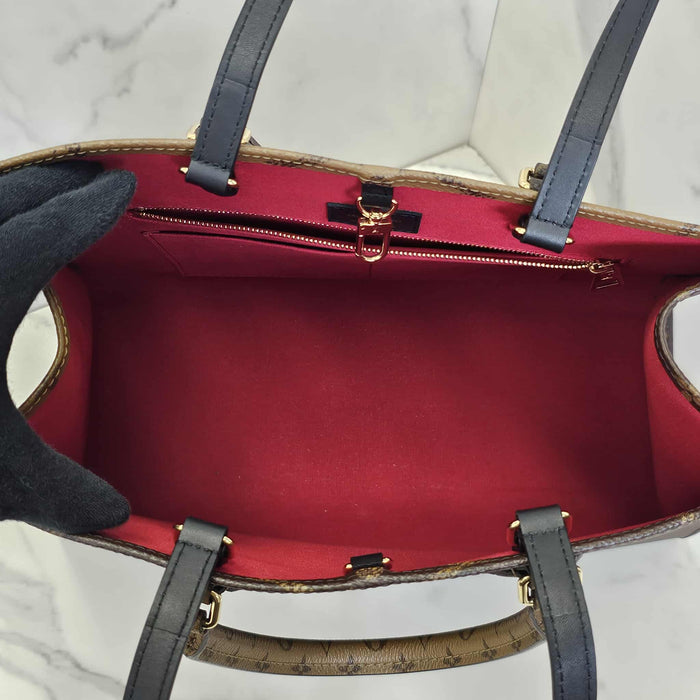 LOUIS VUITTON On the Go MM Reverse Monogram 2way Bag  RANK A