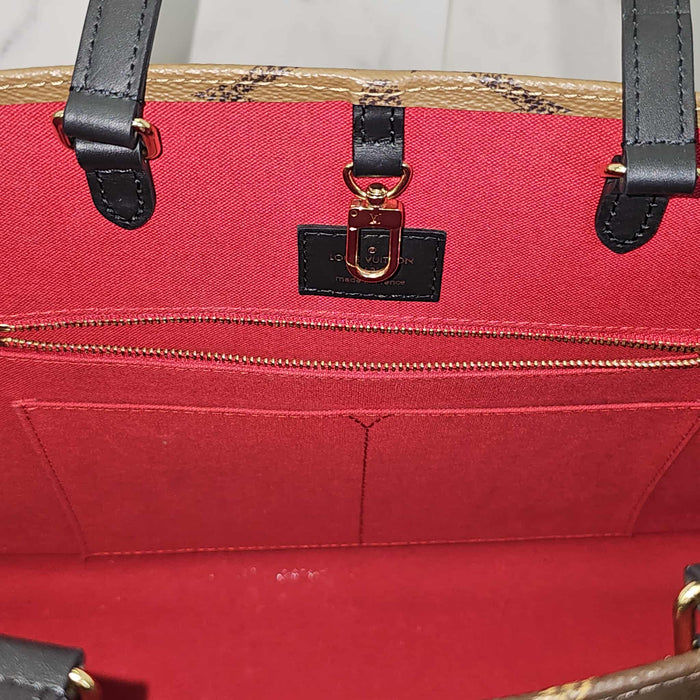 LOUIS VUITTON On the Go MM Reverse Monogram 2way Bag  RANK A