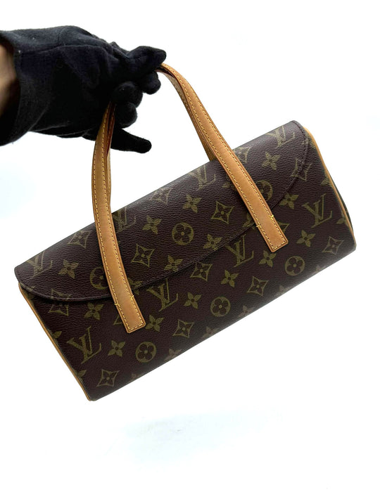 LOUIS VUITTON Sonatine Monogram Handbag  RANK AB+