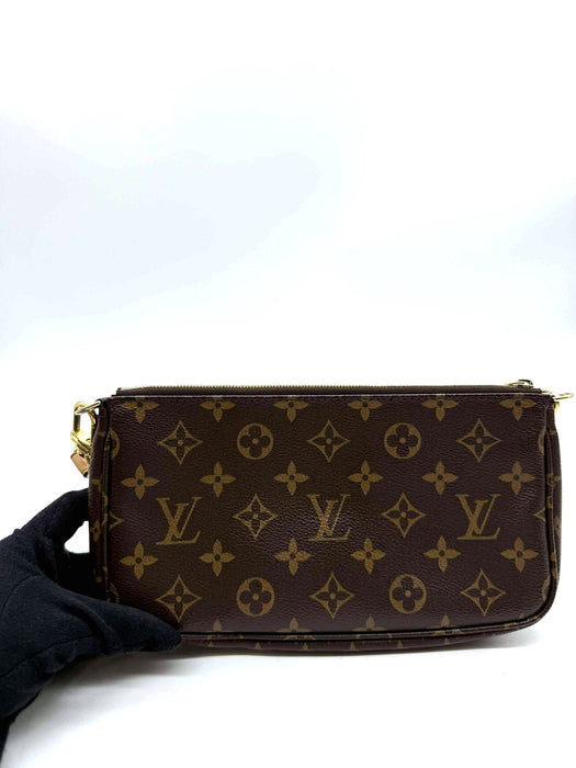 LOUIS VUITTON Multi Pochette Monogram Crossbody Bag. RANK A