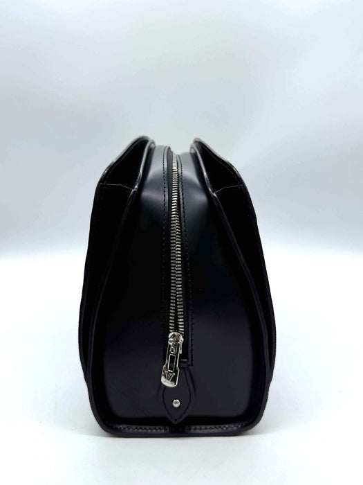 LOUIS VUITTON Pont Neuf PM Black Epi Handbag RANK A