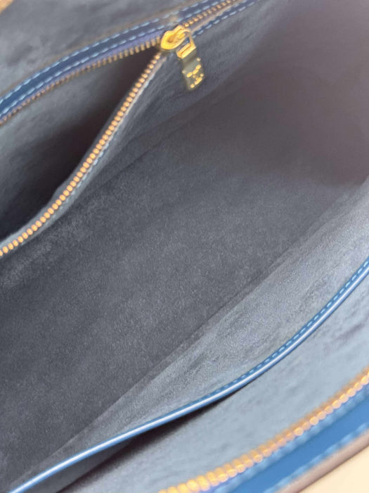 LOUIS VUITTON (ルイヴィトン) ショルダーバッグ エピ ルサック ブルー（ランクAB+）