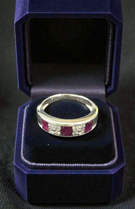 NBJ Ruby Diamond Ring