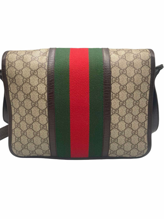 GUCCI GG Supreme Messenger Bag  RANK A