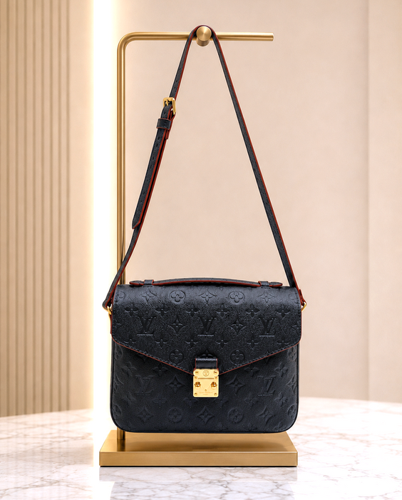 LOUIS VUITTON Pochette Metis Monogram Empreinte Shoulder Bag