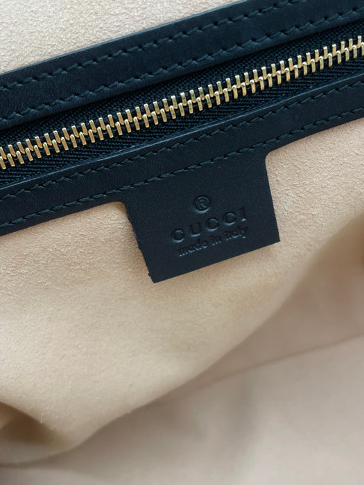 GUCCI Ophidia Web Dome Suede 2way Bag  RANK AB+