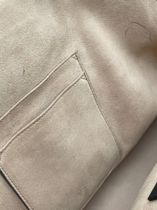 GUCCI Ophidia Web Dome Suede 2way Bag  RANK AB+