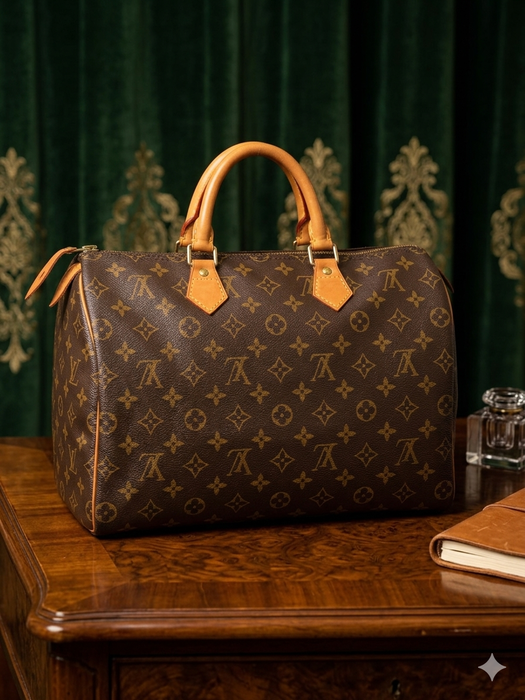 LOUIS VUITTON Speedy35 Monogram Handbag