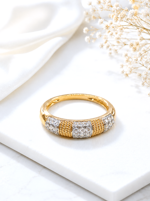 NBJ Cluster Diamond Ring